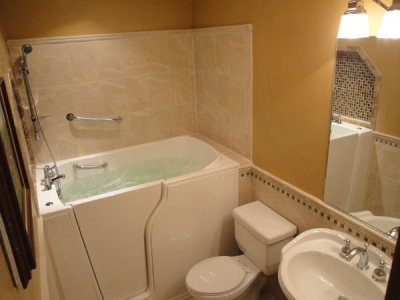Independent Home Products, LLC installs hydrotherapy walk in tubs in West Jefferson