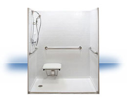 Walk in shower in Obetz by Independent Home Products, LLC